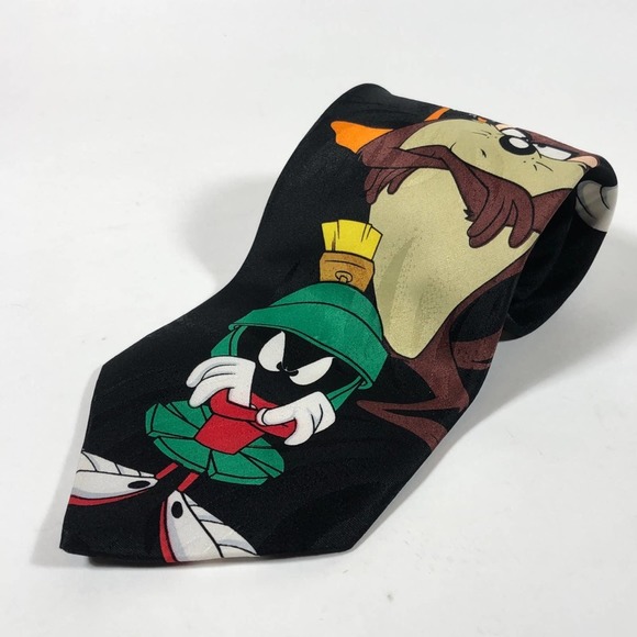 Warner Bros. Other - Looney Toons Tie, Tasmanian Devil and Bug Bunny